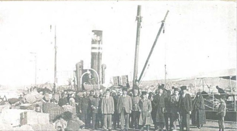 Mustafa Kemal Paşa Samsun'a gelmek üzere yola çıktı