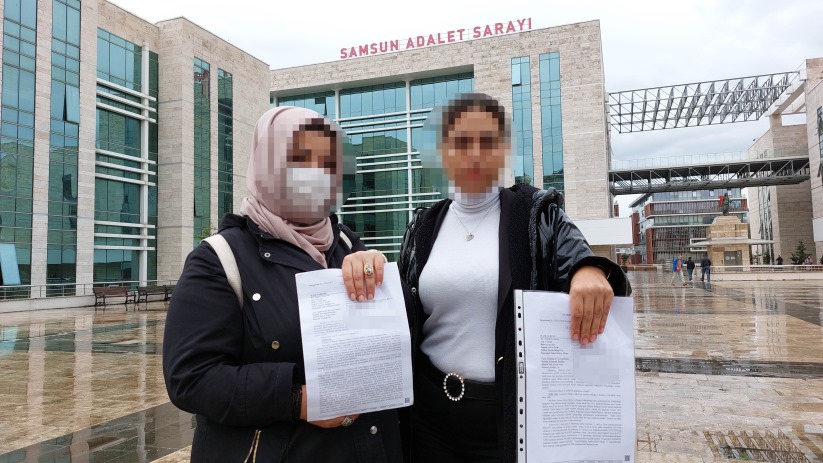 Samsun'da tacizcinin peşindeki kadınların 