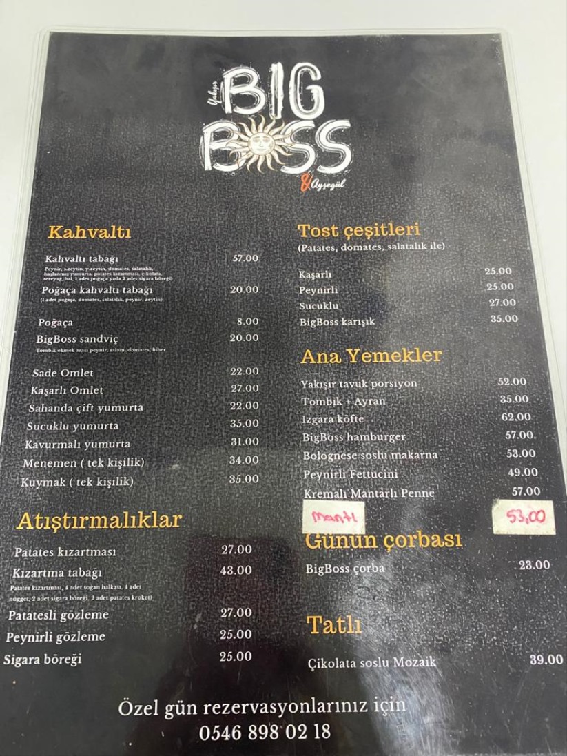 Samsun'da 'Big Boss' Kafe hizmete açıldı