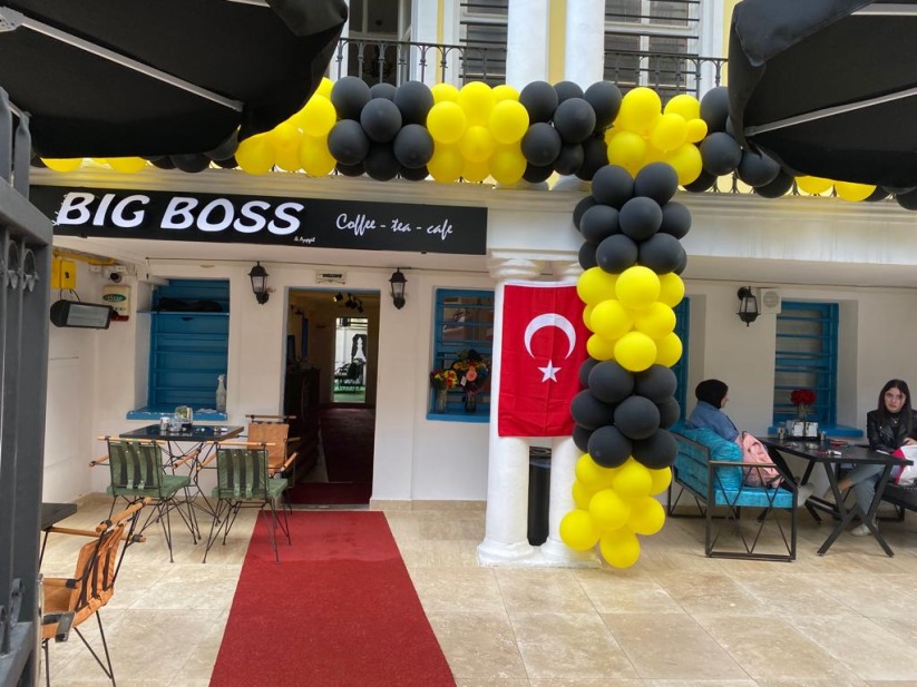 Samsun'da 'Big Boss' Kafe hizmete açıldı