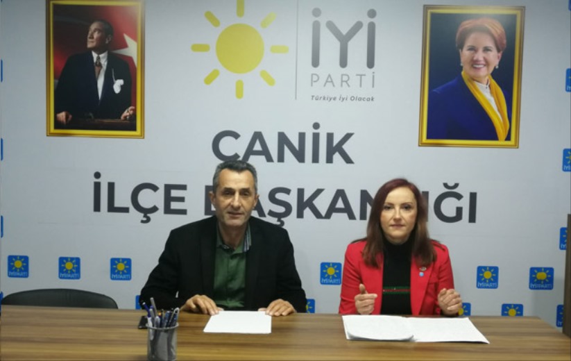 Saydam Bayram İYİ Parti Canik İlçe Başkanlığı'na adaylığını açıkladı
