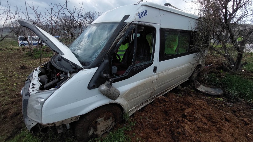 Samsun'da okul servisi kaza yaptı! Çok sayıda yaralı 
