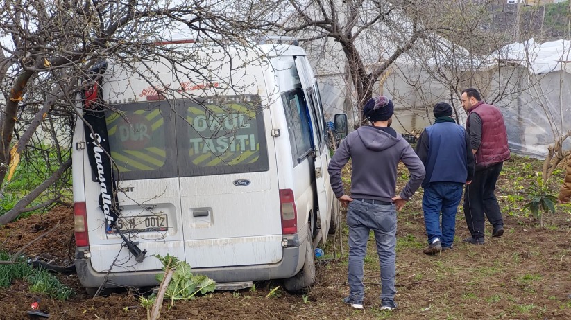 Samsun'da okul servisi kaza yaptı! Çok sayıda yaralı 