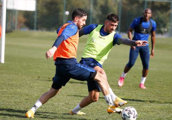 Yunus Mallı, Trabzonspor ile ilk antrenmanına çıktı