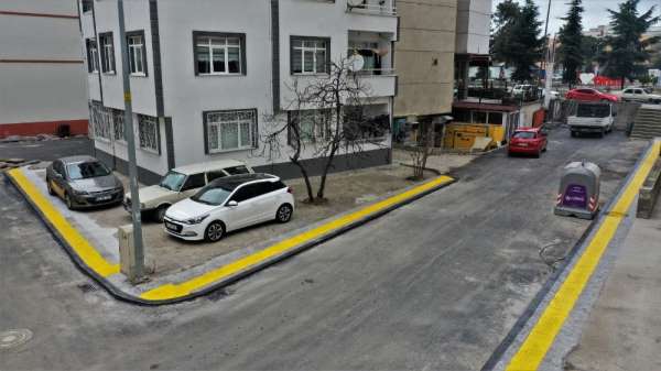 Altınordu'da sokak ve caddeler modern görünüme kavuşuyor 