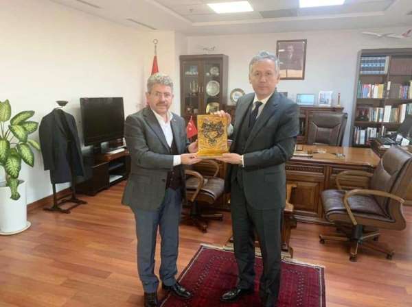 Cizre TSO Meclis Başkanı Yıldırım, Türkiye'nin Erbil Başkonsolosu ile görüştü 