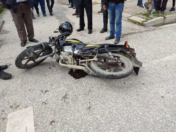 Samandağ'da trafik kazası: 1 yaralı 