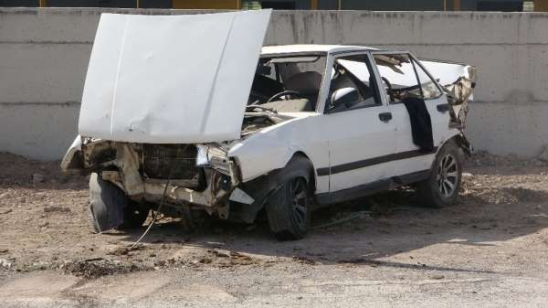 Kayseri'de trafik kazası: 2 yaralı