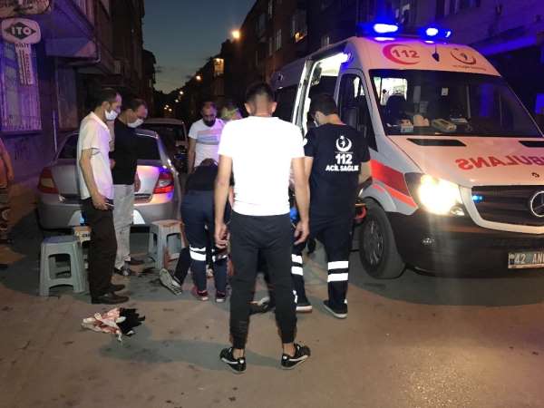 Konya'da bıçaklı kavga: 3 yaralı 