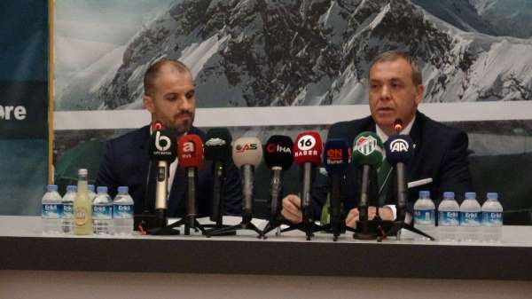 Bursaspor, Teknik Direktör Mustafa Er ile sözleşme imzaladı 