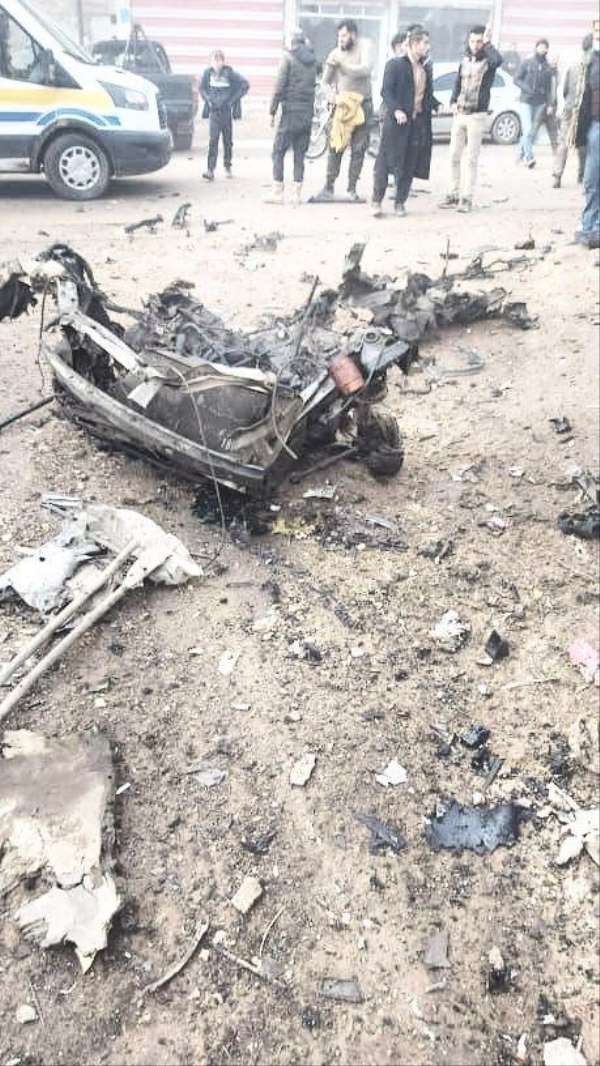 Cindires'te bombalı araçla saldırı: 1 ölü, 8 yaralı