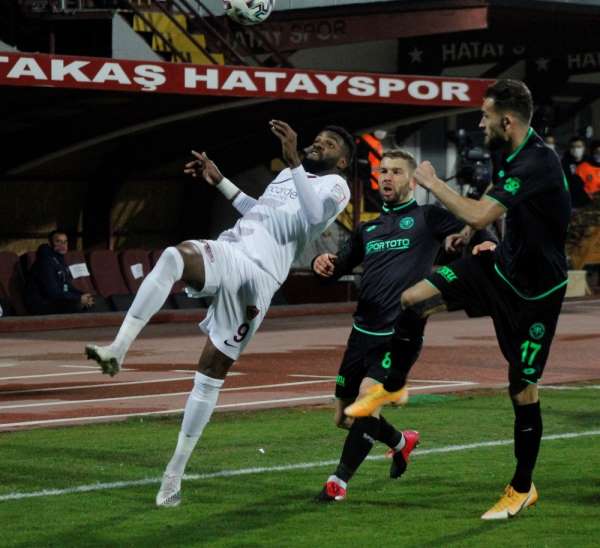 Süper Lig: A. Hatayspor: 2- İH Konyaspor: 1 (Maç sonucu) 