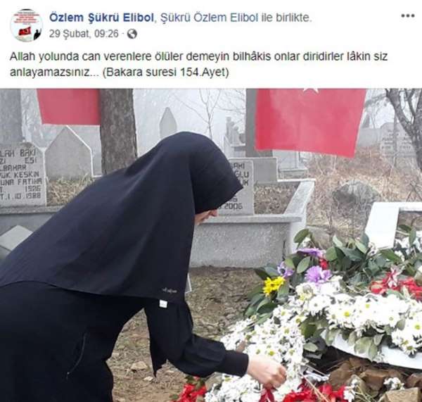 İdlib şehidinin 8 aylık hamile eşi: 'Rabbim bizi o kadar çok sevmiş ki'