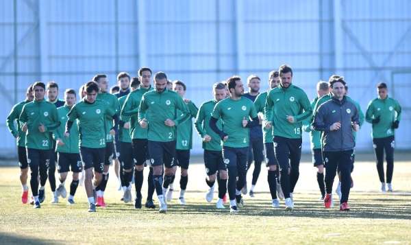 Konyaspor, Yeni Malatyaspor maçı hazırlıklarına başladı 