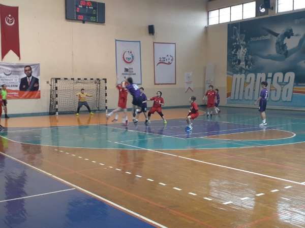 Manisa'da Anadolu Yıldızlar Ligi Hentbol Çeyrek Final Müsabakaları