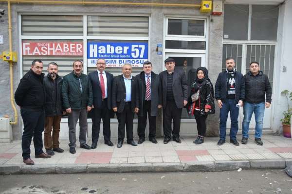 Sinop'ta yerel gazeteler bir araya geldi