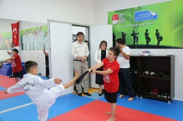 Gaziantep'te spor salonlarının beşi tamamlandı