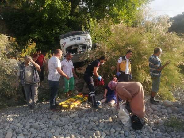 Araçların kafa kafaya çarpıştığı kazada can pazarı