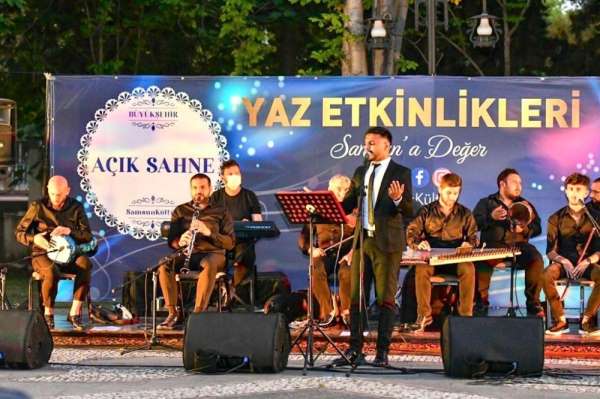 Samsun'da 'Açık Sahne' konseri 