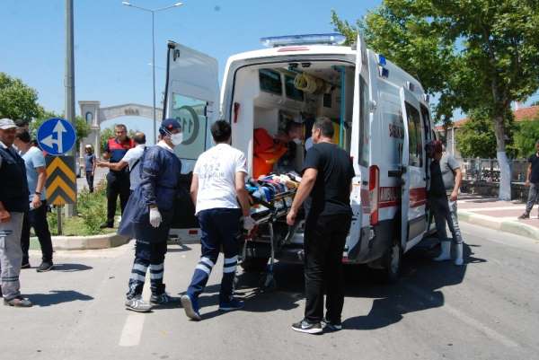 Bayramiç'te trafik kazası: 1 yaralı 