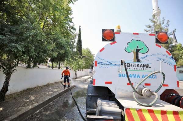 Şehitkamil Belediyesinden dezenfekte çalışması 