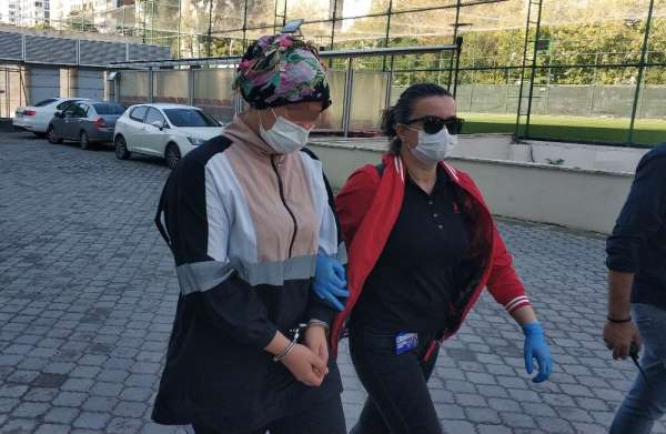 Kocasını bıçaklayan genç kadın adliyede