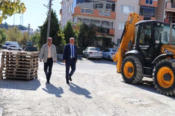 Söke'de ulaşım ağına yeni yollar kazandırılıyor, yol sorunu sona eriyor 