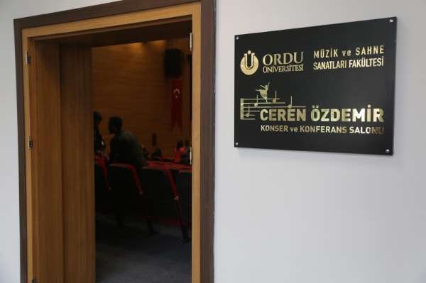Ceren Özdemir'in adı Ordu Üniversitesinde yaşatılıyor 