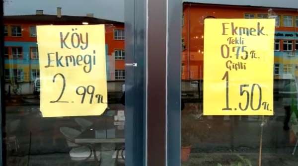 Niksar'da ekmekte yüzde 40'lık indirim