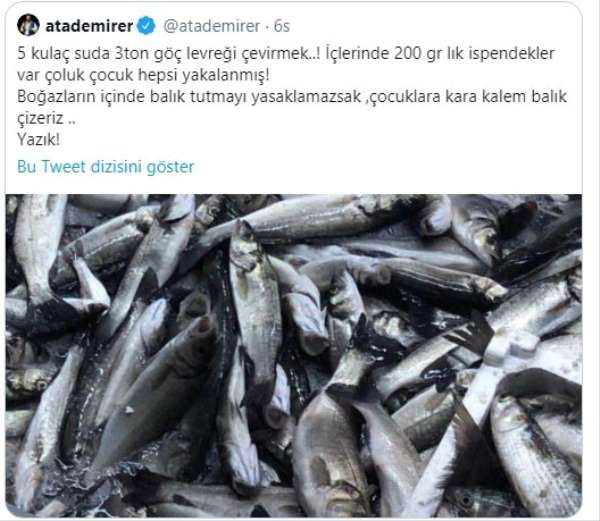 Ünlü komedyen Ata Demirer'den kaçak ve bilinçsiz avlanmaya tepki