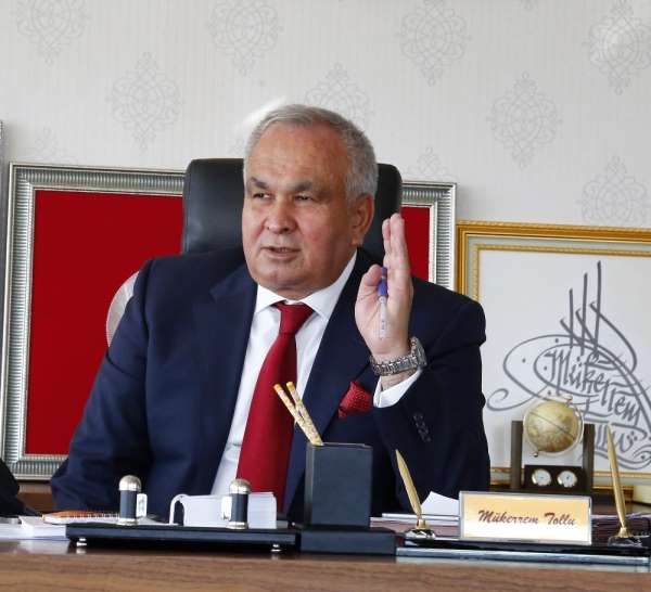 Başkan Tollu: 'Şanlı ordumuz gerekeni yapacak ve Türk'ün gücünü gösterecektir'