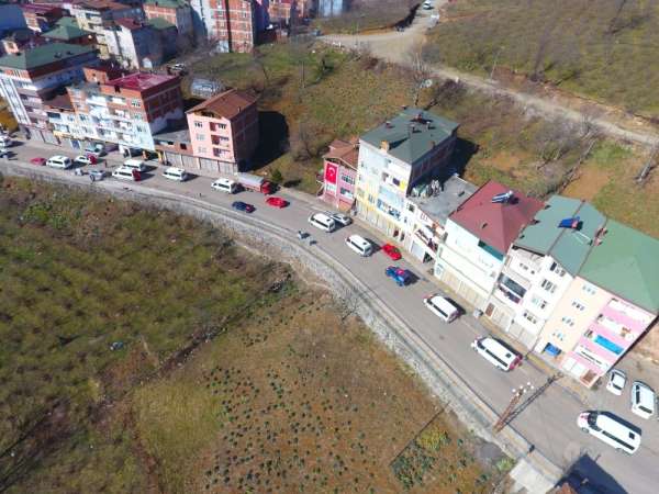 Ordu'da şehitlere saygı konvoyu