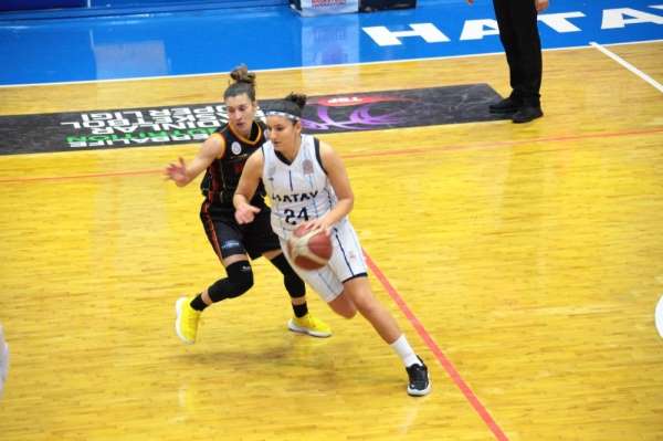 Kadınlar Basketbol Süper Ligi: Hatay Büyükşehir Belediyespor: 63 - Galatasaray: 74 