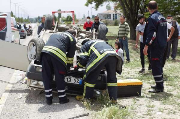 Erzincan'da trafik kazası: 5 yaralı 