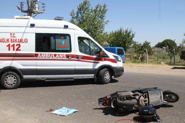 Ayvalık'ta trafik kazası: 1 yaralı 