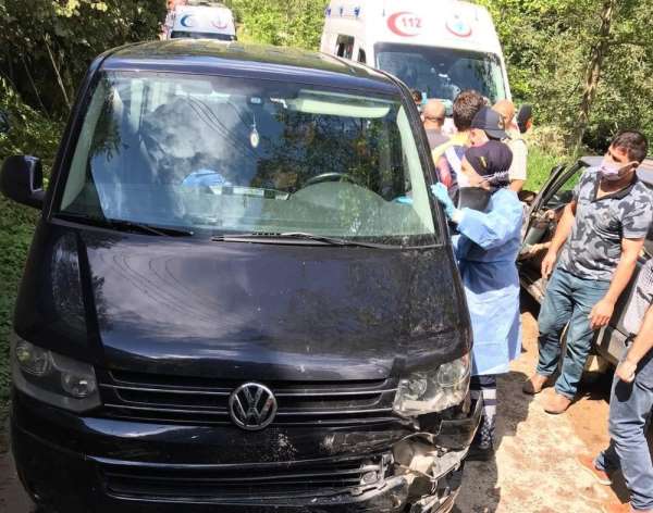 Trabzon'da trafik kazası: 4 yaralı 