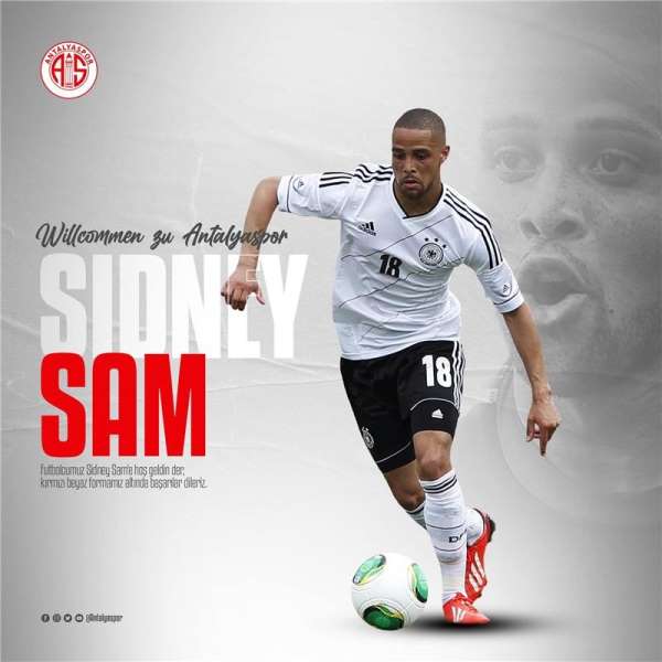 Antalyaspor Sidney Sam'i renklerine bağladı 