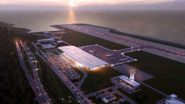 Vali Kemal Çeber: 'Rize-Artvin Havalimanı inşaatı yüzde 76 seviyelerine geldi' 