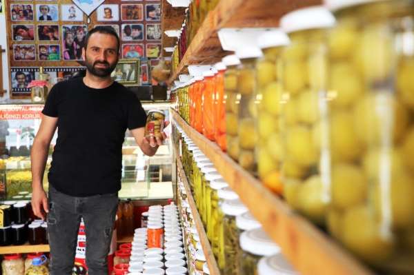 110 çeşit turşu kurdu