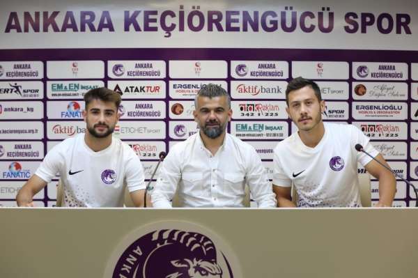 Ankara Keçiörengücü, İrfan Akgün ve Ogün Bayrak'ı renklerine bağladı 