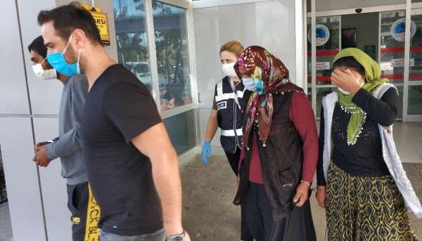 Buğday hırsızlığına 4 gözaltı