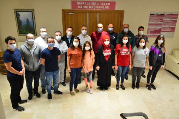 Düzce Üniversitesi'nde dönemin ilk logo günü yapıldı