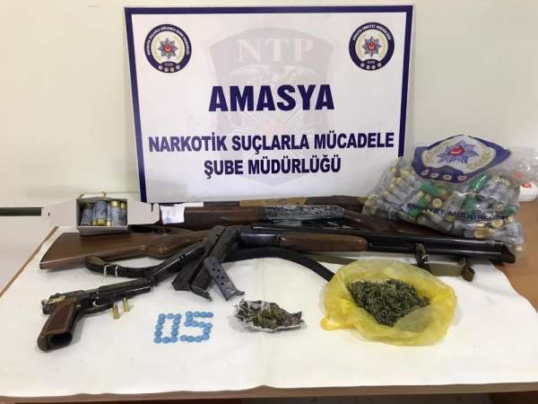 Amasya'da uyuşturucu operasyonu: 6 tutuklama 