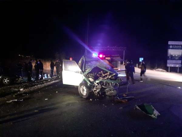 Burdur'da trafik kazası: 1 ölü, 2 yaralı 