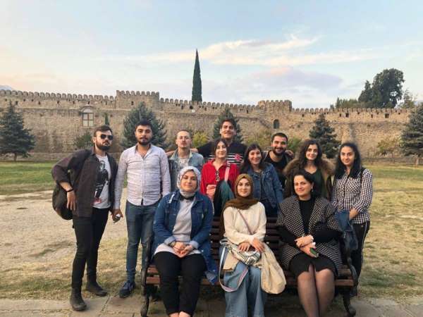 Düzce Üniversitesi öğrencileri Gürcistan'ı ziyaret etti