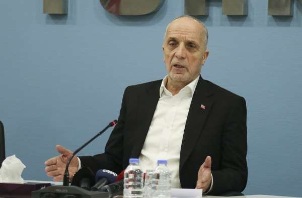 Türk-İş Genel Başkanı Atalay: 'İşveren ve hükümetin tebessüm ettirecek bir rakam