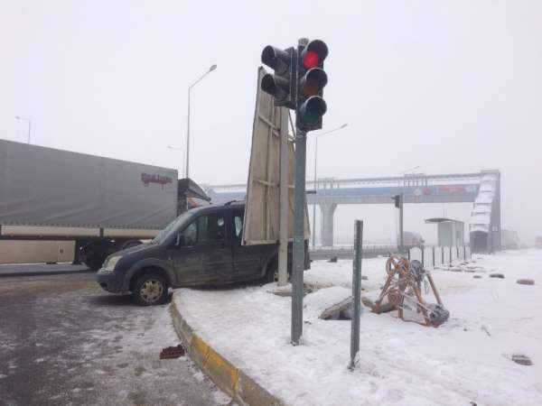 Erzurum'da kaza: 1 ölü, 2 yaralı