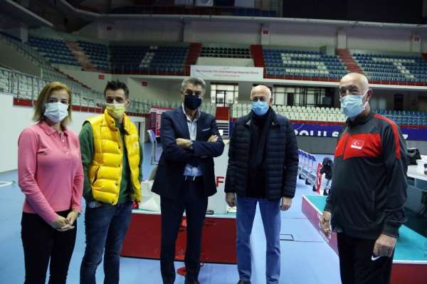 Guidetti'den A Milli Erkek Voleybol Takımı'na ziyaret