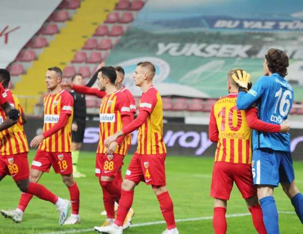 Kayserispor'un galibiyet hasreti 11 maça çıktı