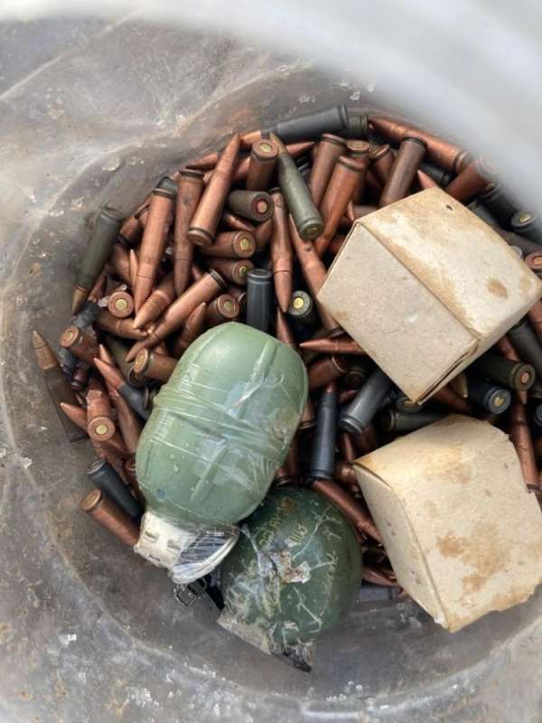 Muş'ta terör örgütüne ait mühimmat ele geçirildi